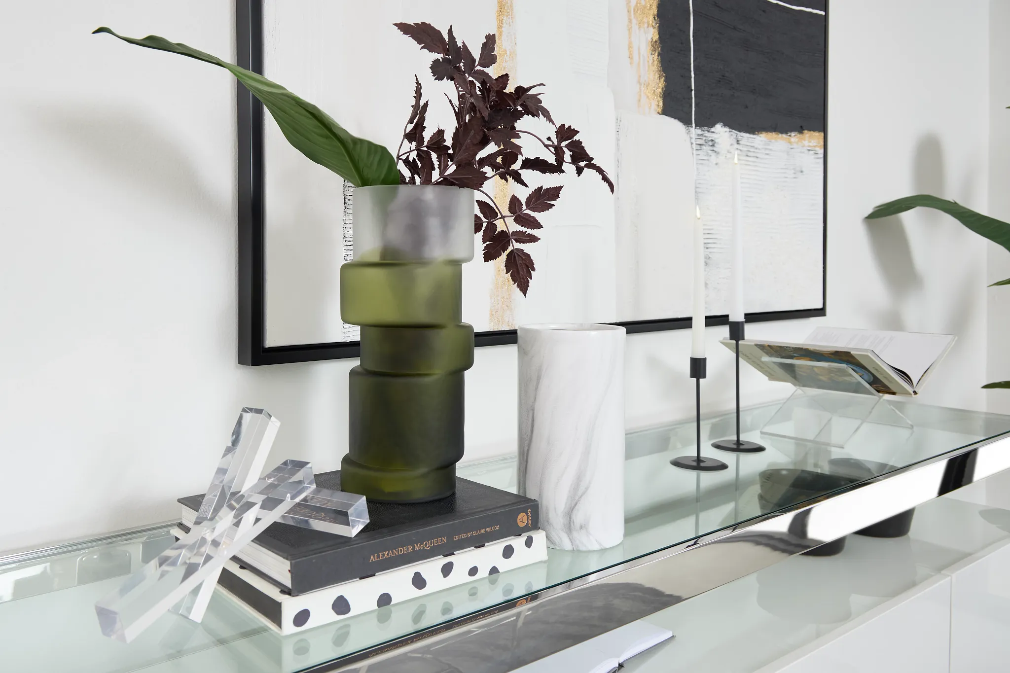 Bohdi Green Large Vase