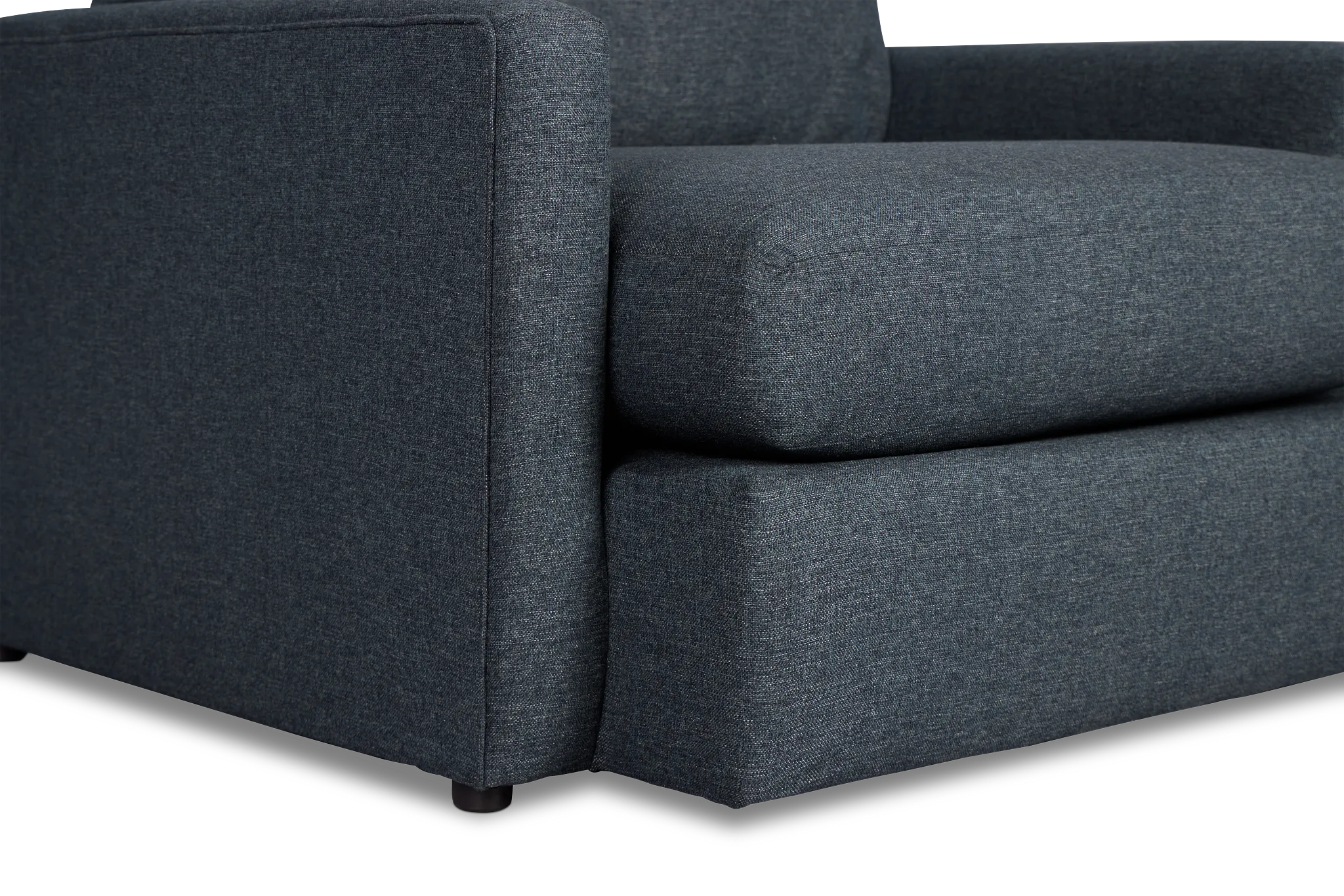 Noah Dark Blue Fabric Chair