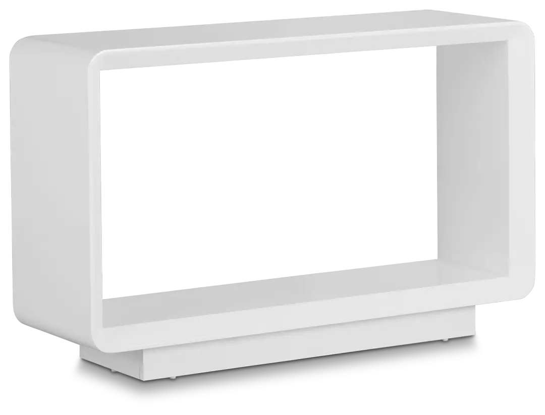 Zayden White Sofa Table Zayden White Sofa Table