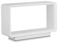 Zayden White Sofa Table