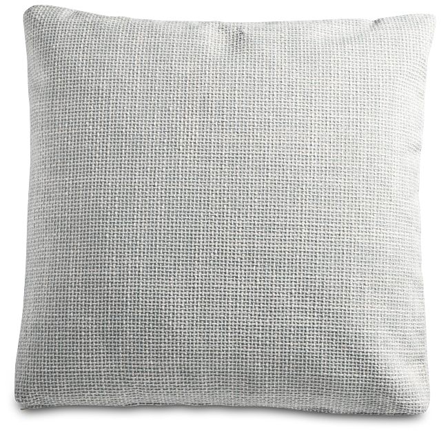 Sutt Light Blue 24" Square Accent Pillow