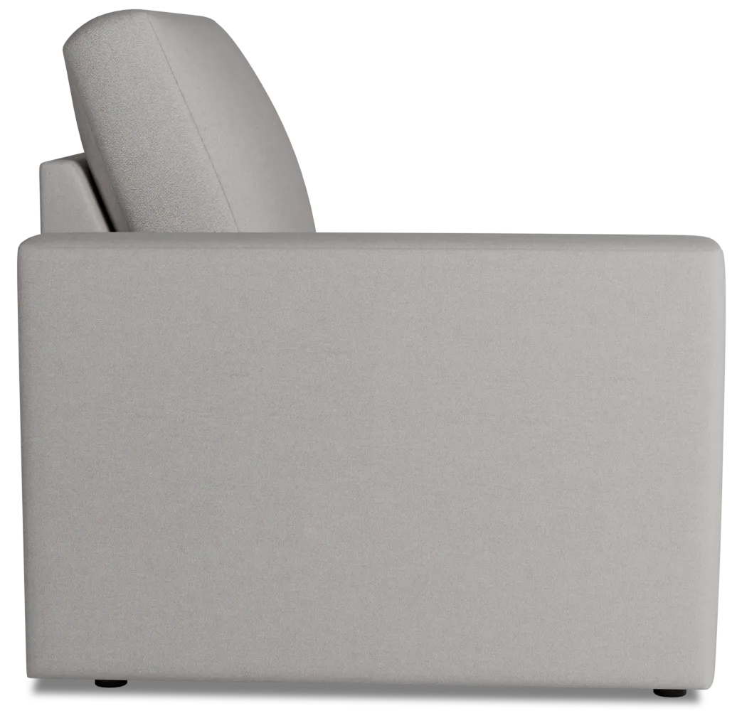 Citymod Light Gray Fabric Left Chair