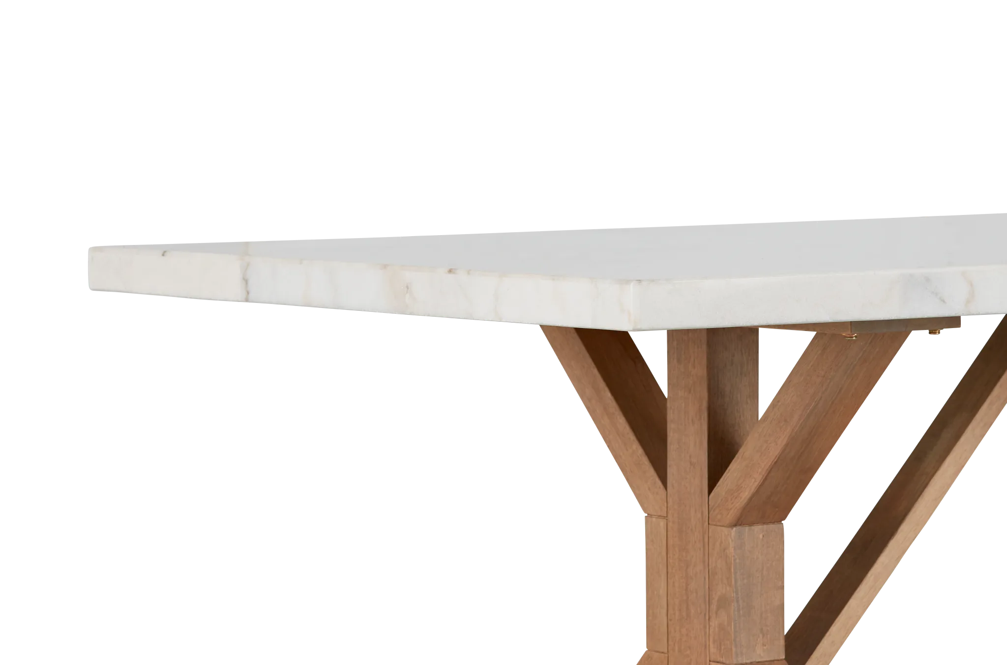 Somerset White Rectangular Table