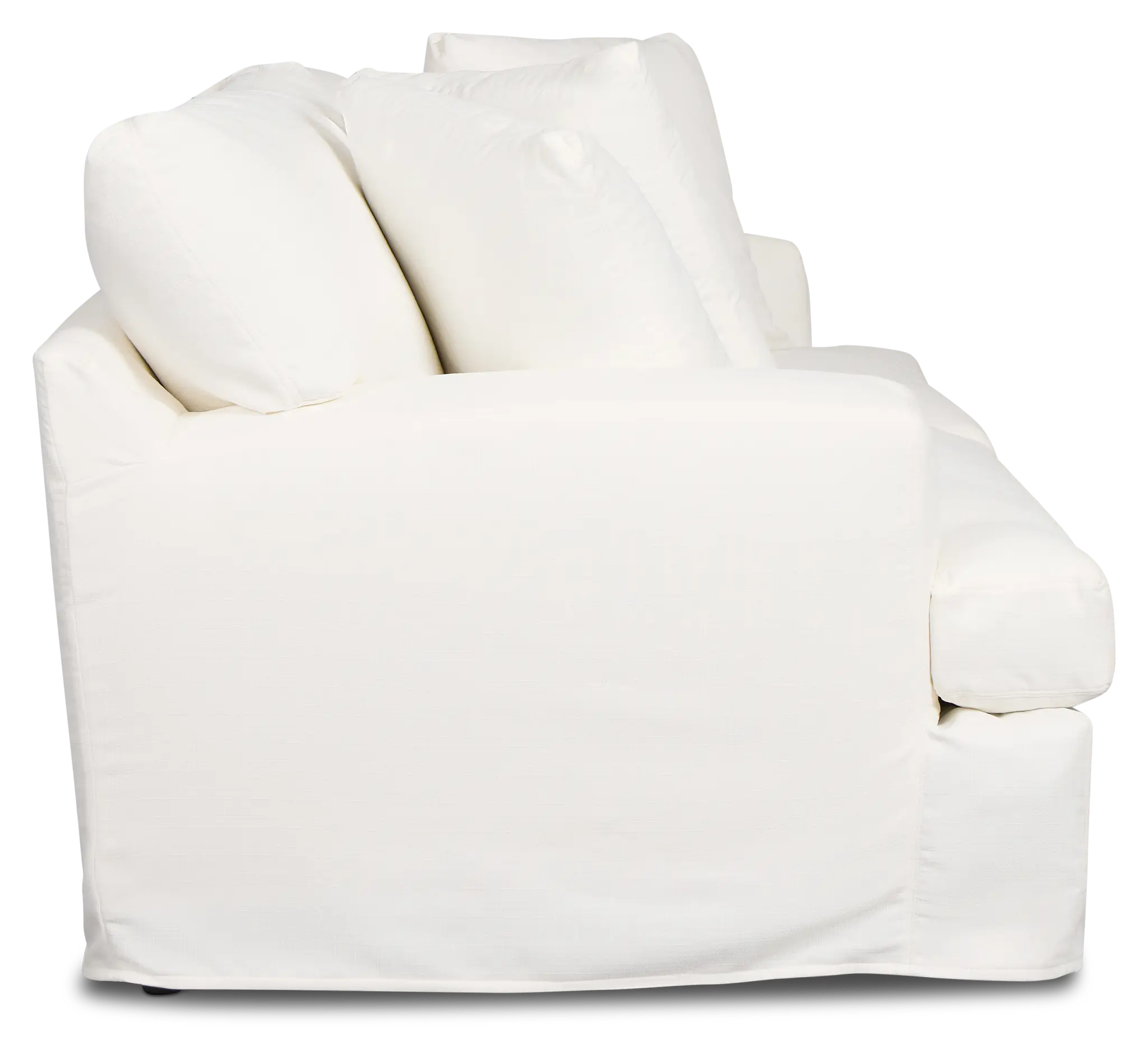 Marren White Fabric Sofa Marren White Fabric Sofa