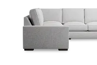 Edgewater Maguire Gray Small Two-arm Sectional