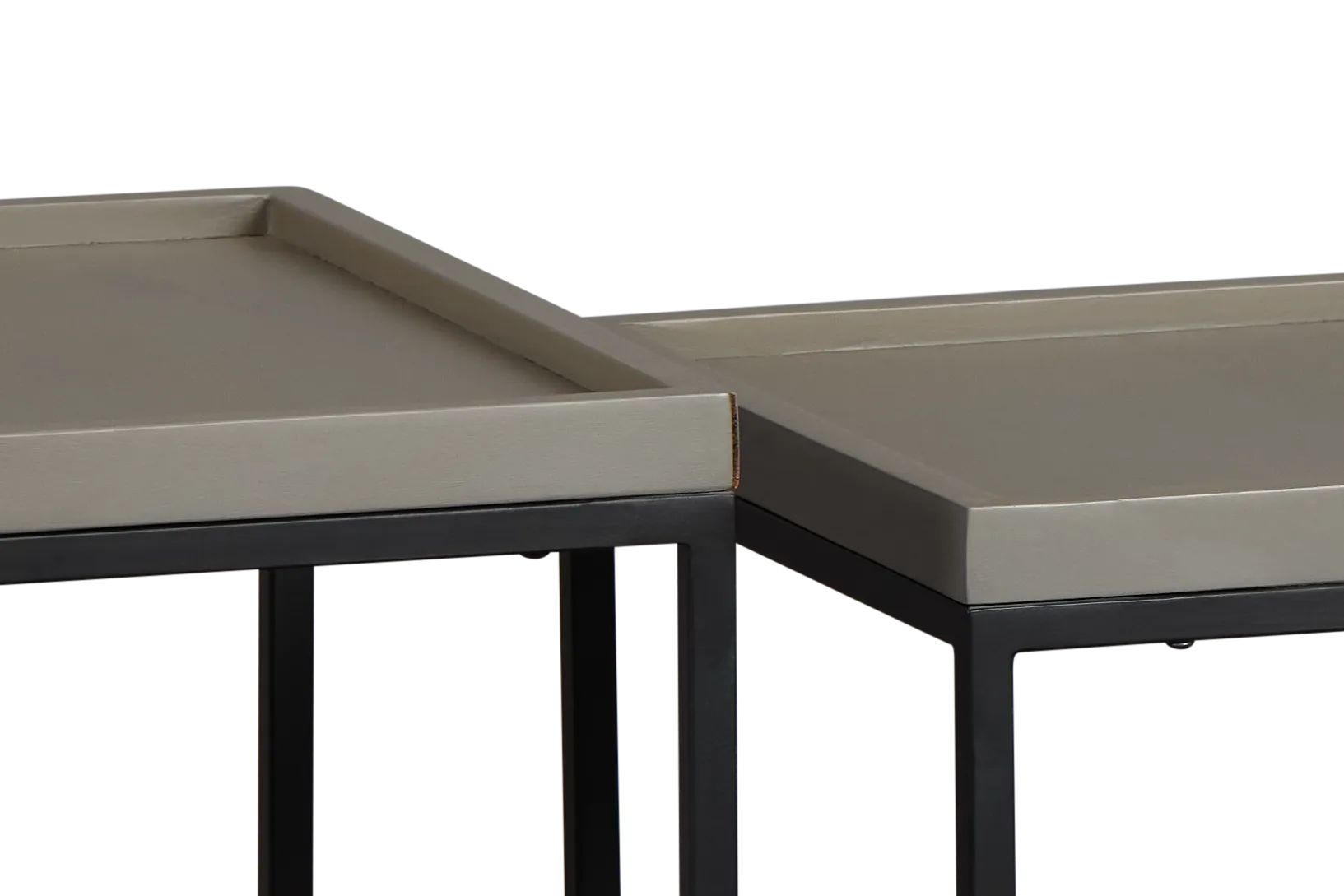 Blaine Gray Set Of 2 Nesting Tables