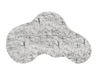 Aviva Light Gray Marble Coffee Table