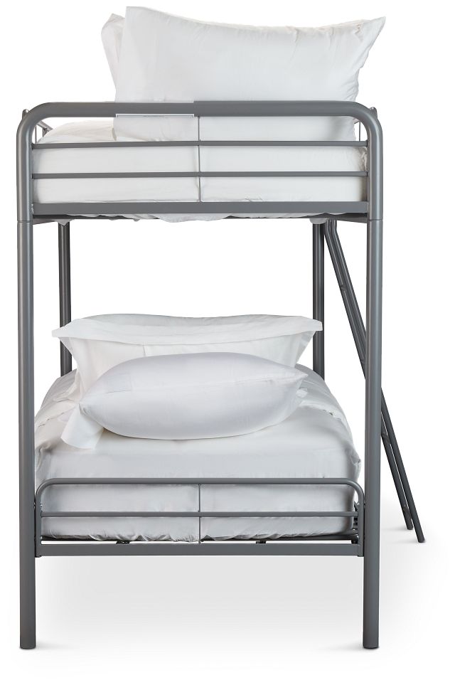 Rory Gray Metal Bunk Bed (3)