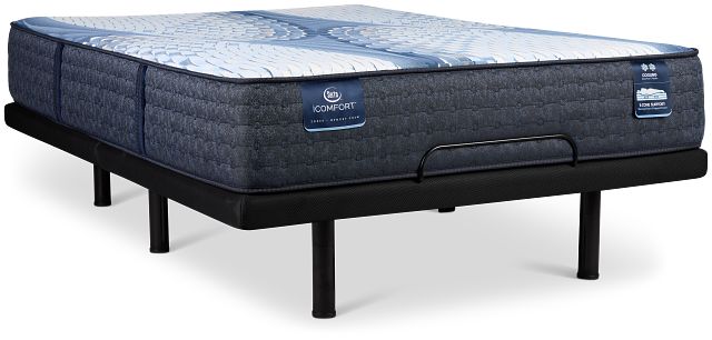 Serta Icomfort Aveda Plush Plus Adjustable Mattress Set