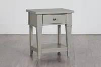 Stoney Gray 1-drawer Nightstand