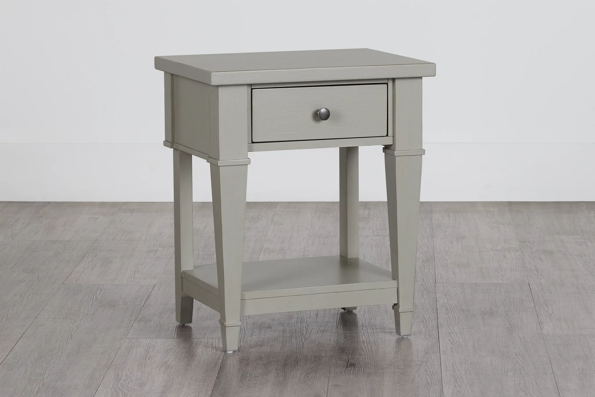 Stoney Gray 1-drawer Nightstand