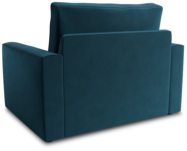 Siesta Joya Teal Fabric Memory Foam Sleeper