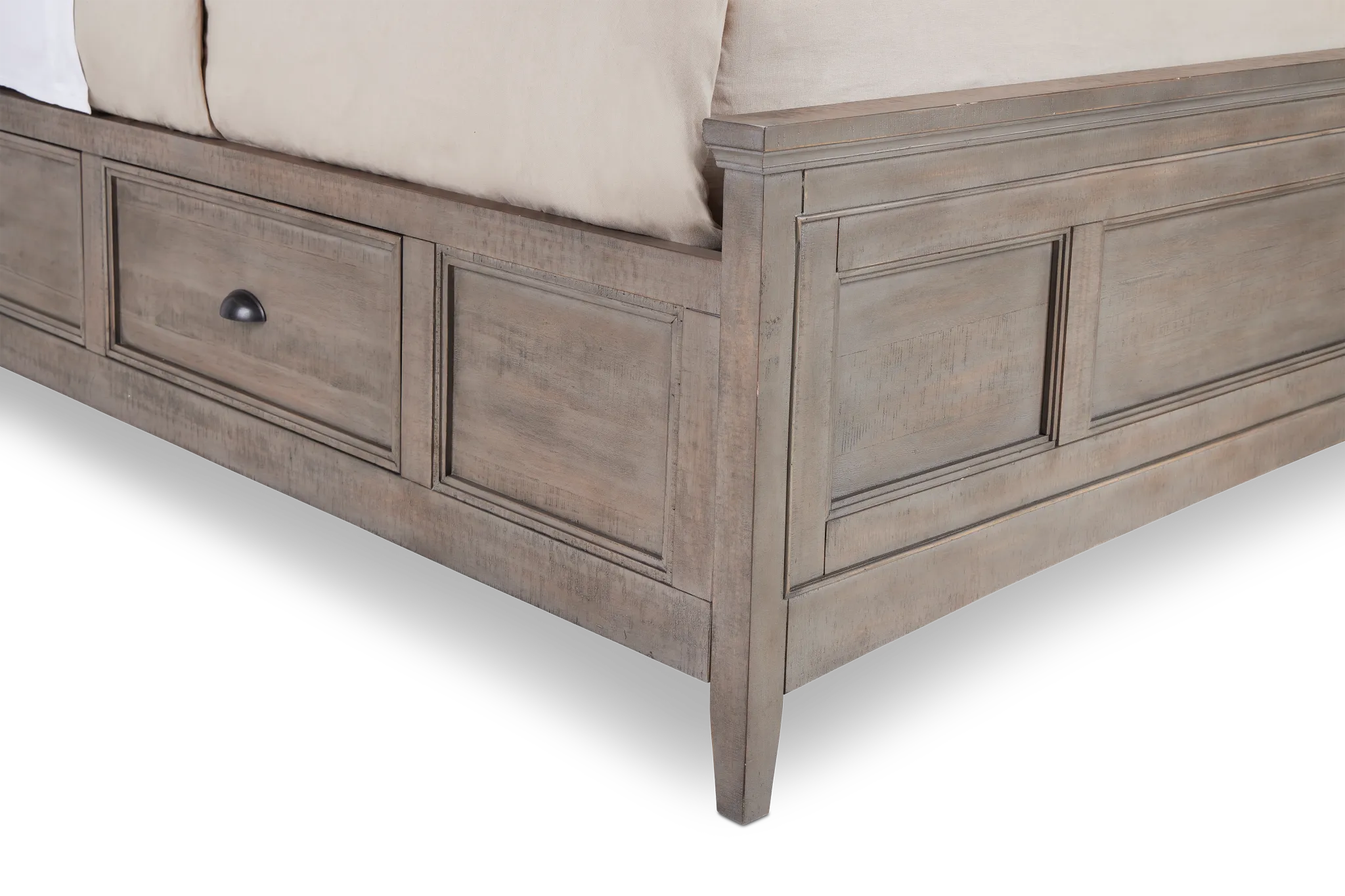 Heron Cove Light Tone Panel Storage Bed