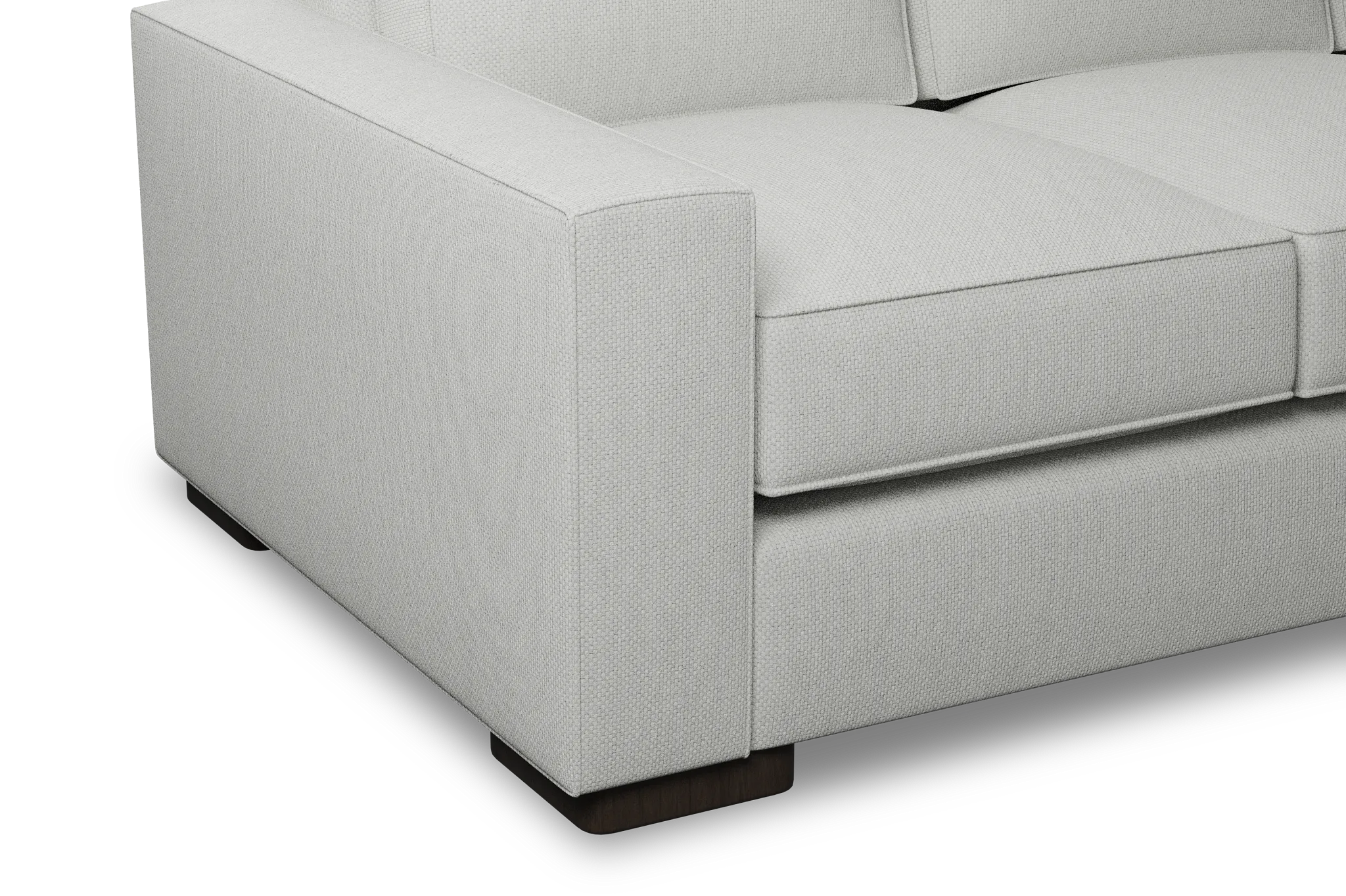 Edgewater Revenue White 84" Sofa W/ 3 Cushions