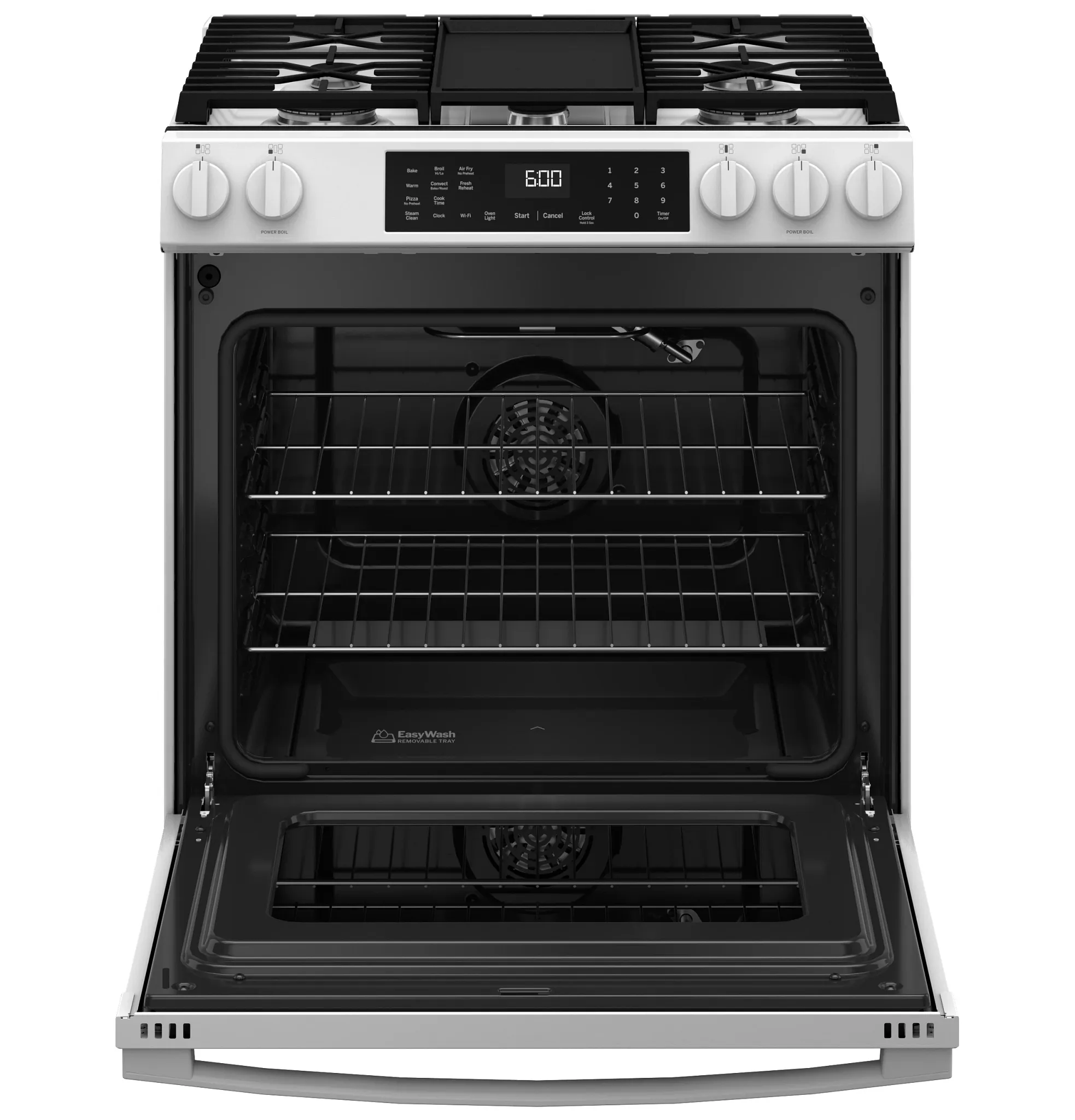 Ge 600 Series White 30" Gas Range