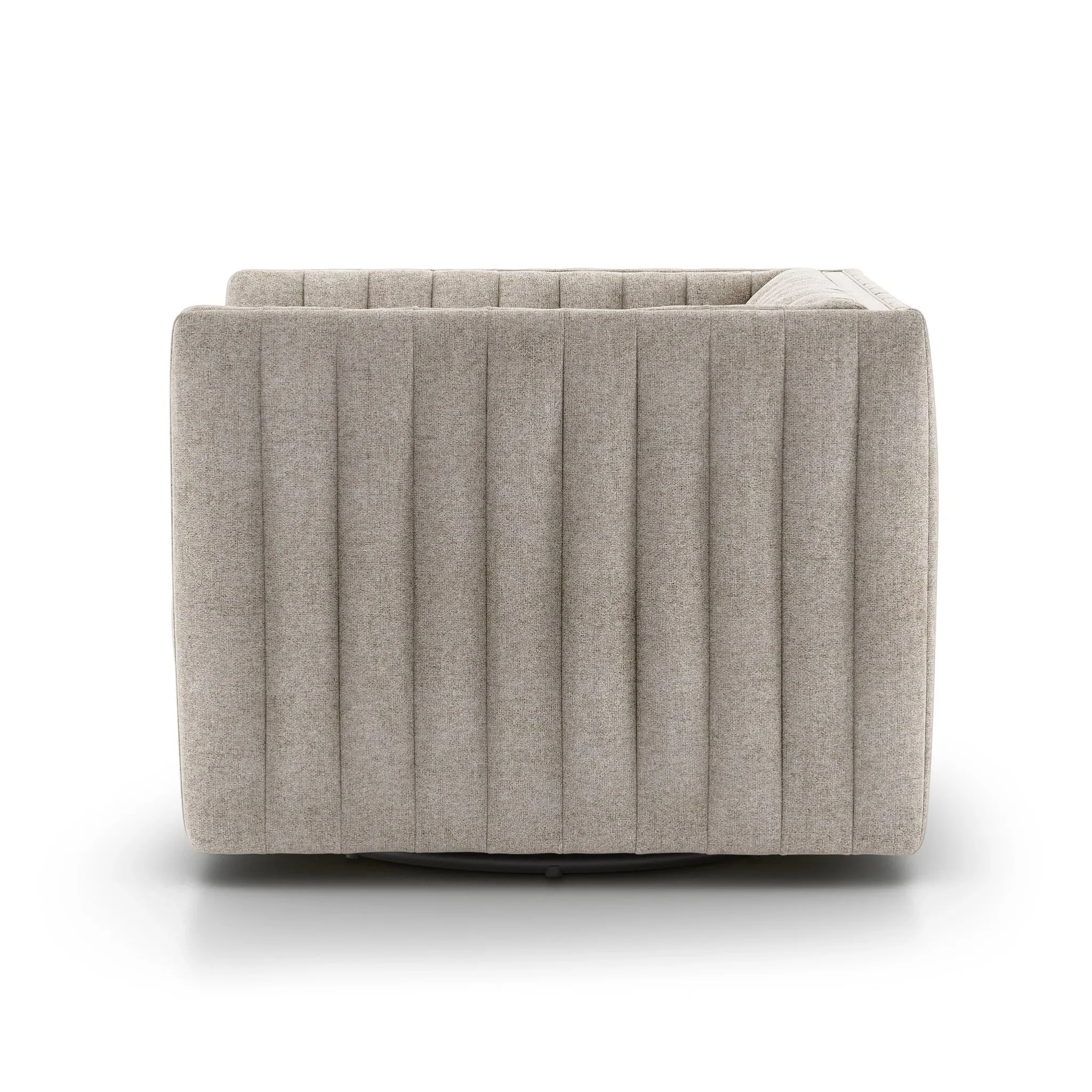 Four Hands Sarah Light Beige Fabric Swivel Accent Chair