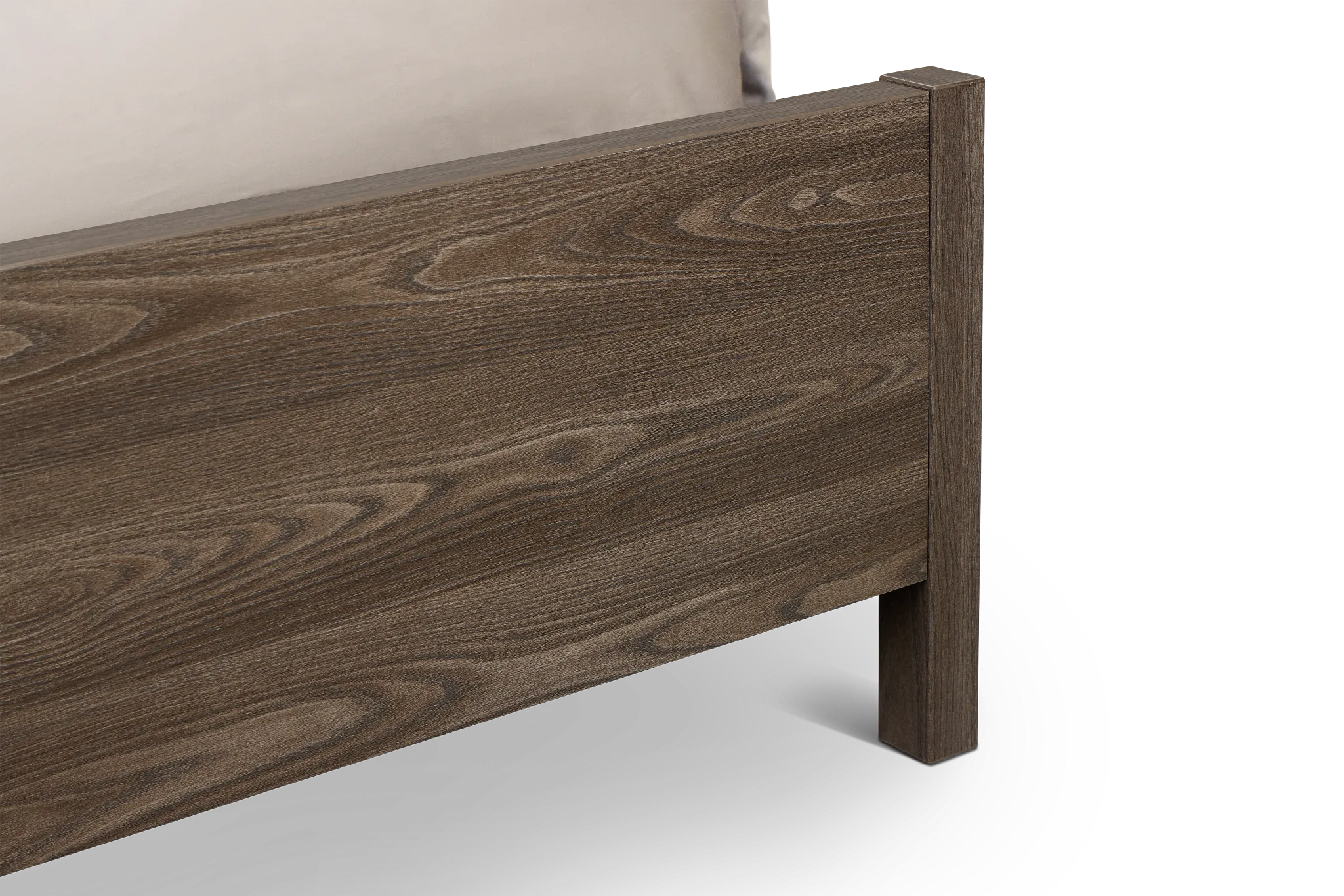 Warren Gray Panel Bed