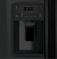 Ge Profile 23 Series Black Side By Side Refrigerator