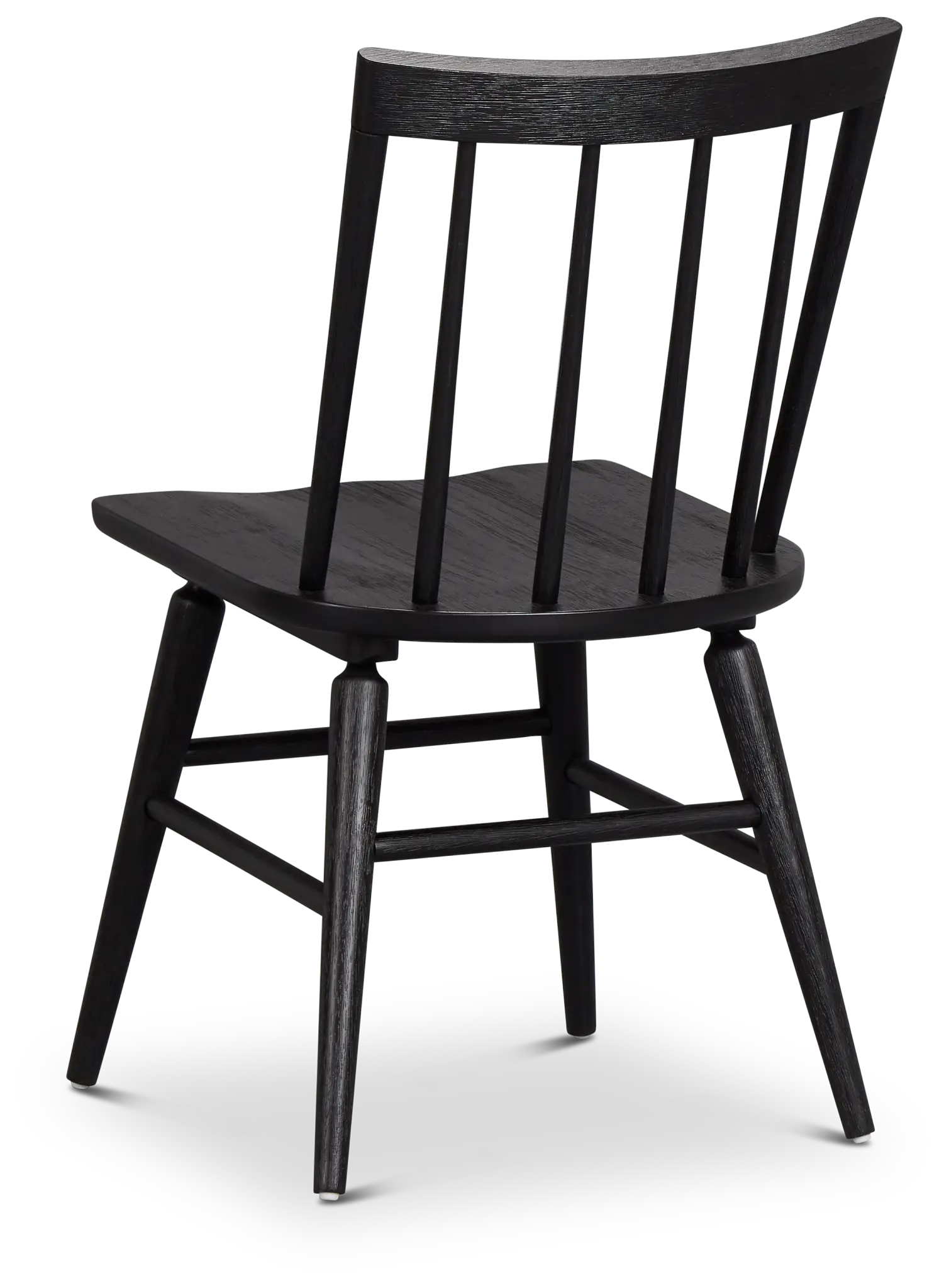 Taylor Black Slat Side Chair Taylor Black Slat Side Chair