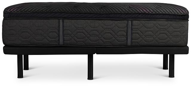 Beautyrest Black Series Two Plush Pillow Top Deluxe Adjustable Mattress Set