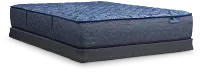 Serta Perfect Sleeper Cobalt Calm Extra Firm Low-profile Mattress Set