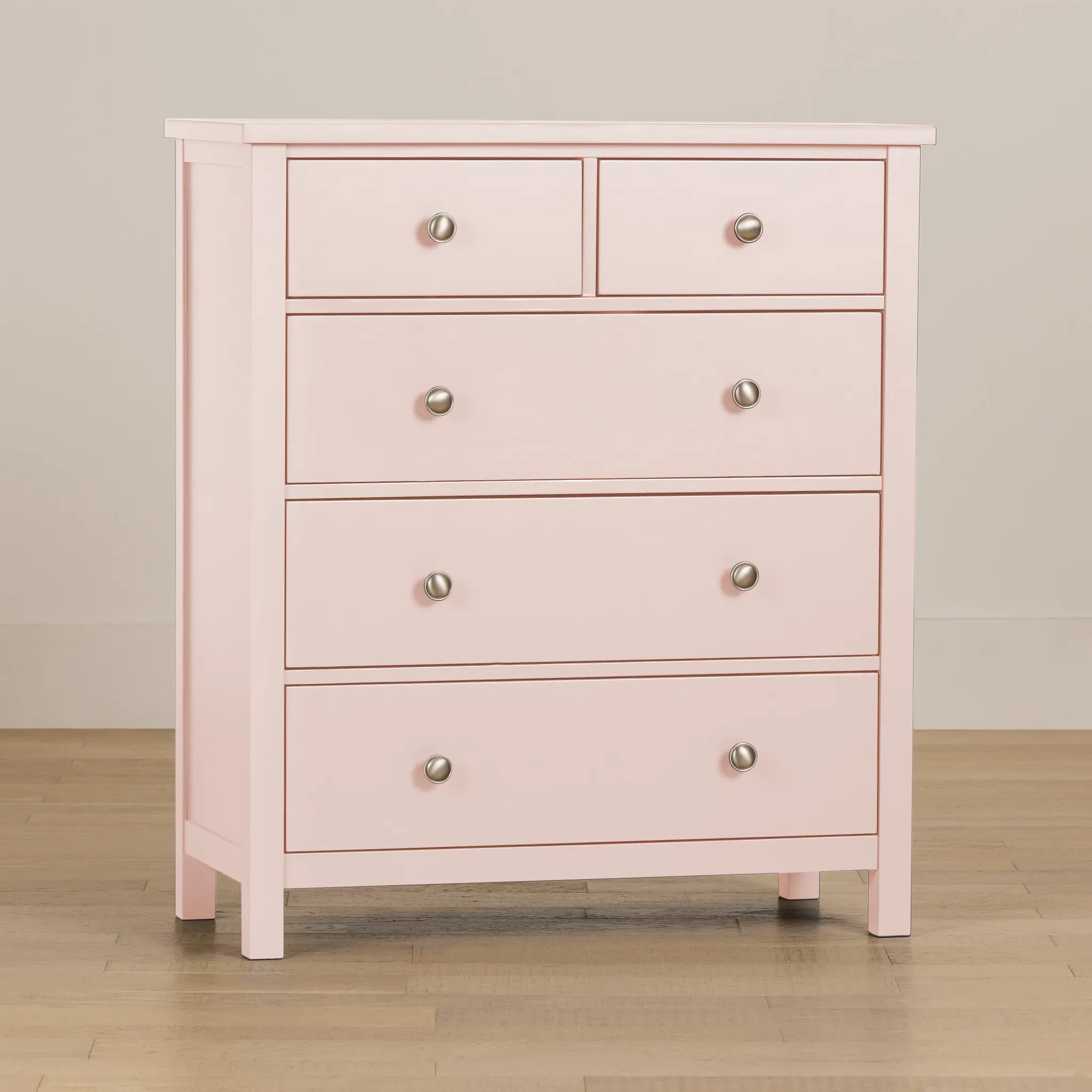 Charleston Pink 5-drawer Chest