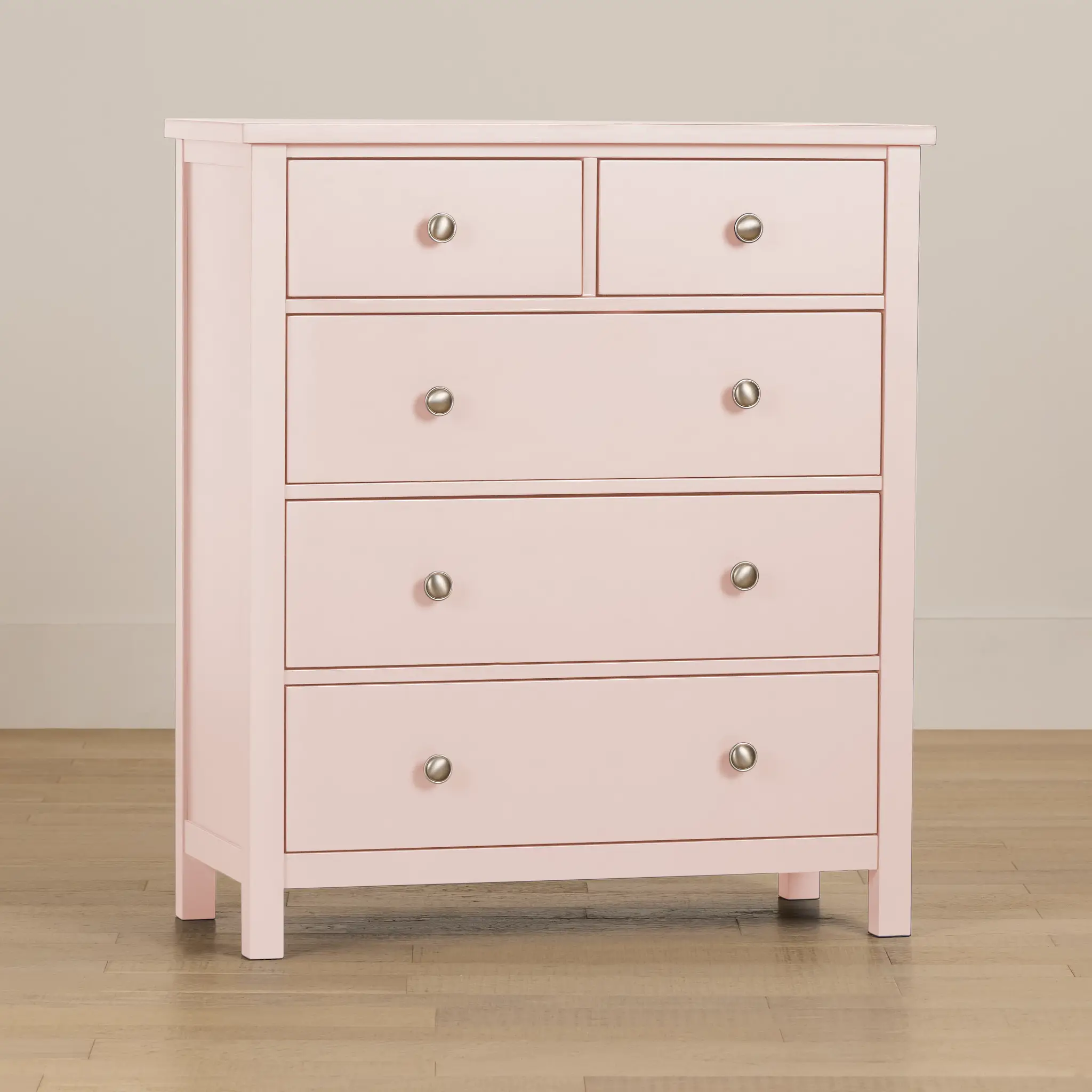 Charleston Pink 5-drawer Chest Charleston Pink 5-drawer Chest