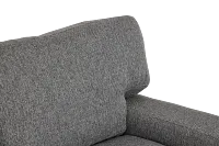Veronica Dark Gray Down Loveseat