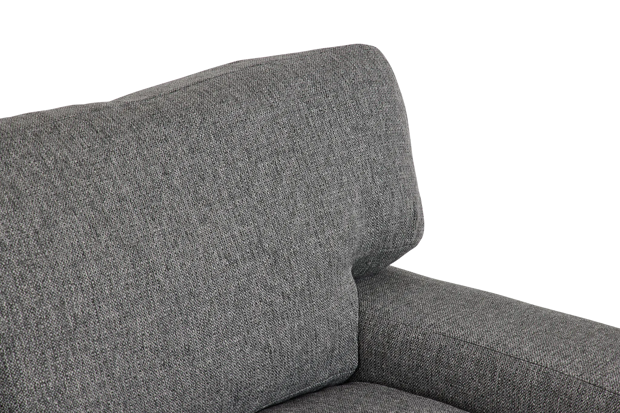 Veronica Dark Gray Down Loveseat