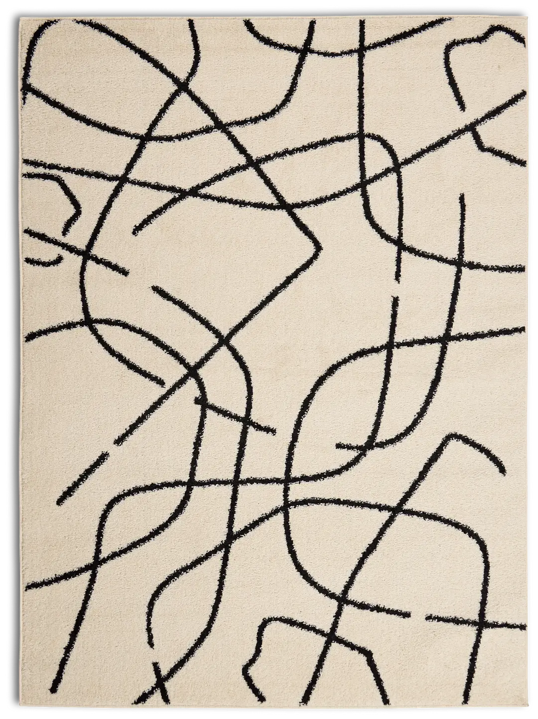 Bennie White 5x7 Area Rug Bennie White 5x7 Area Rug