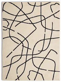 Bennie White 5x7 Area Rug
