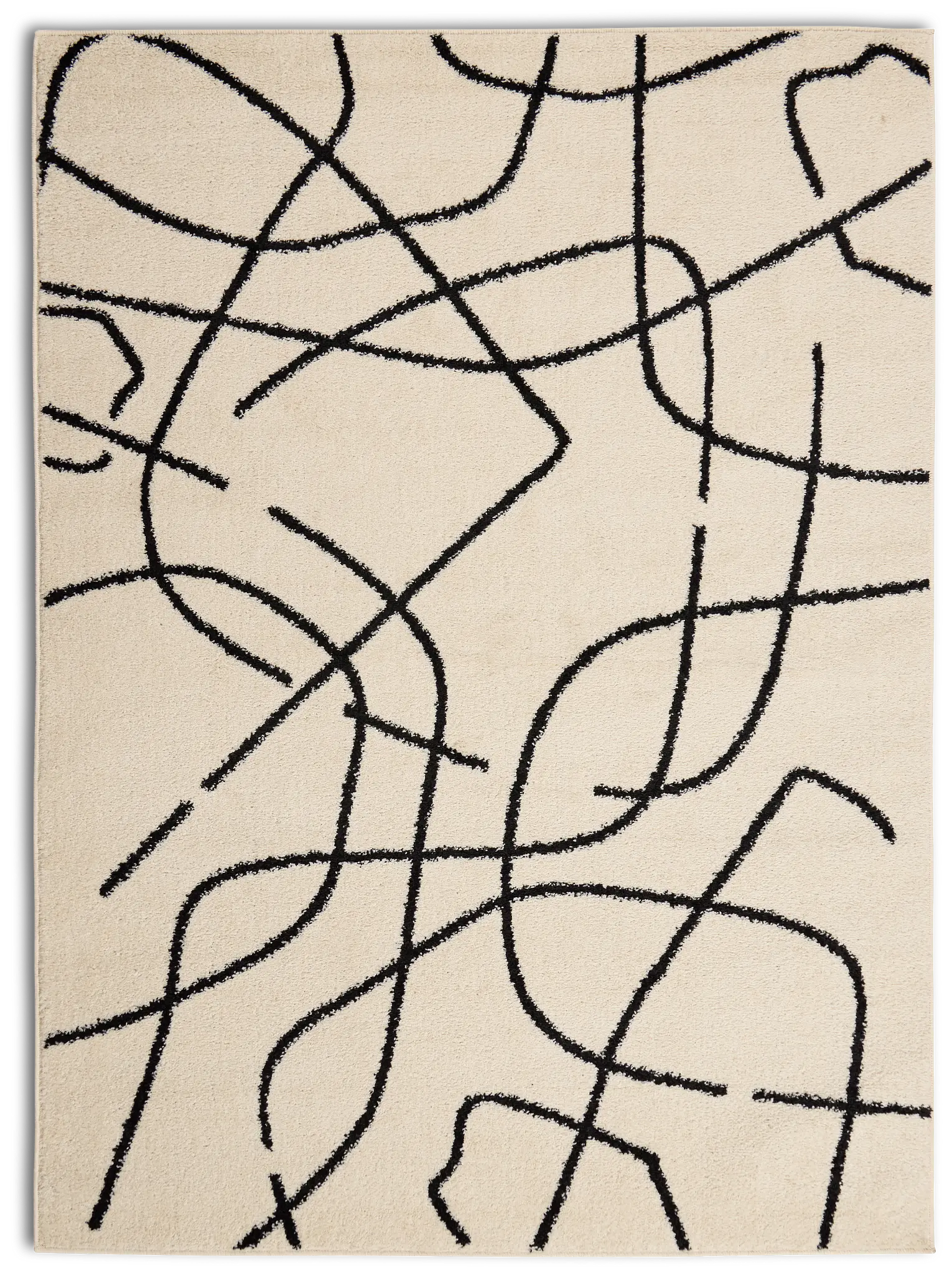 Bennie White 5x7 Area Rug Bennie White 5x7 Area Rug
