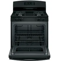 Ge 60 Series Black 30" Gas Range
