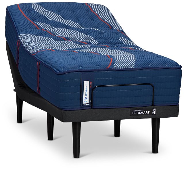 Posturepedic Elite Spring Albany 2 Firm Ergo Prosmart Adjustable Mattress Set