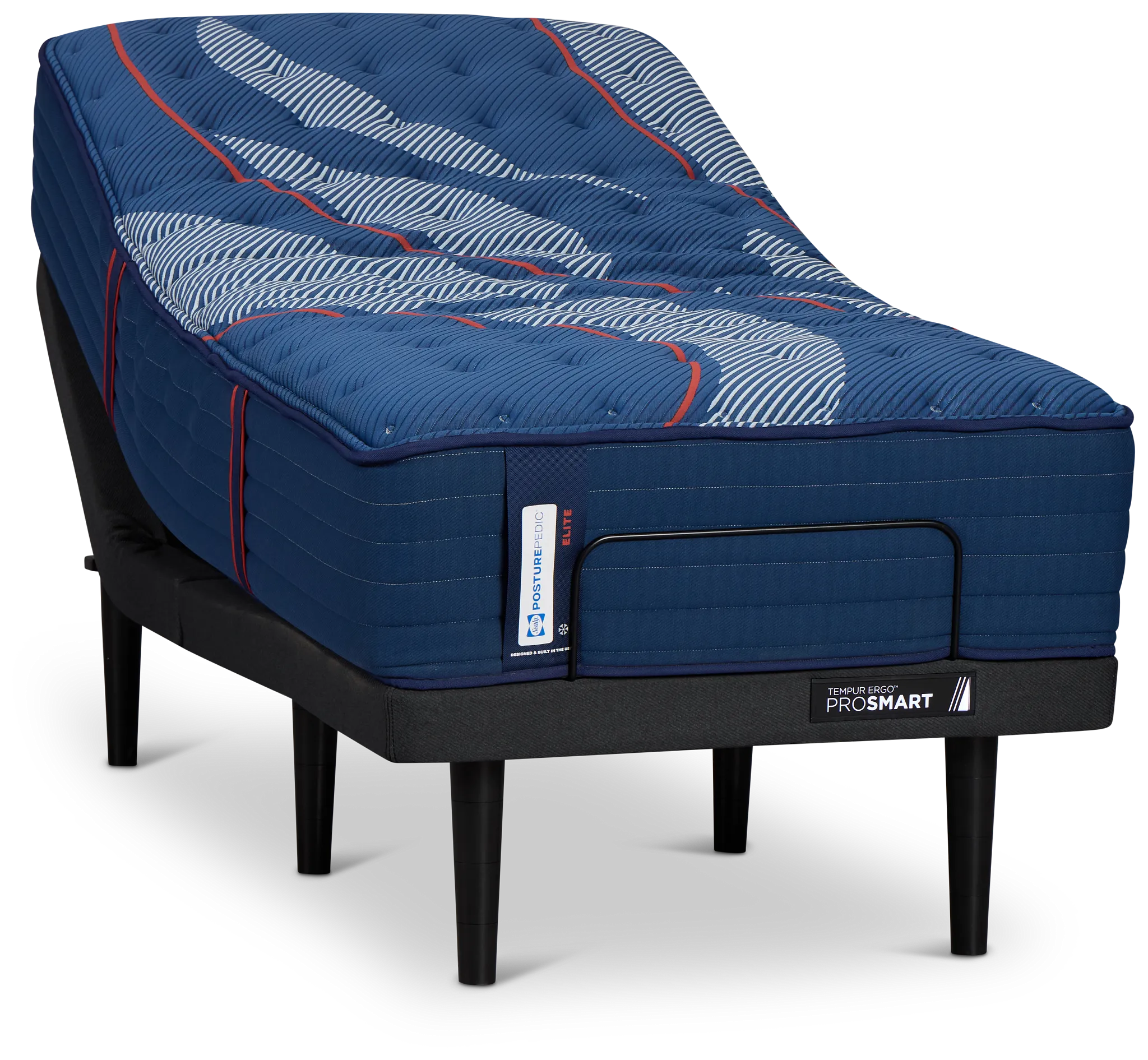 Posturepedic Elite Spring Albany 2 Firm Ergo Prosmart Adjustable Mattress Set