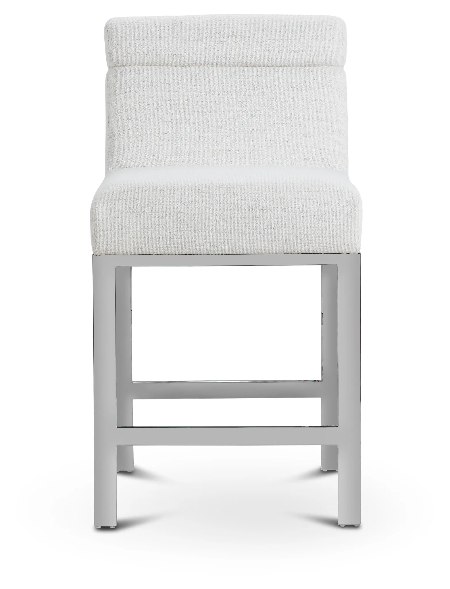 Ocean Drive Whitemetal 24" Upholstered Barstool