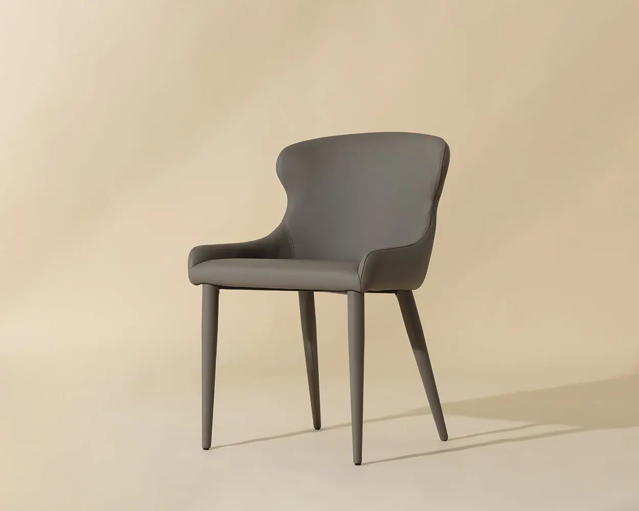 Cyrus Gray Upholstered Side Chair Cyrus Gray Upholstered Side Chair