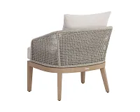 Ukiah Gray Accent Chair With Light Gray Cushions