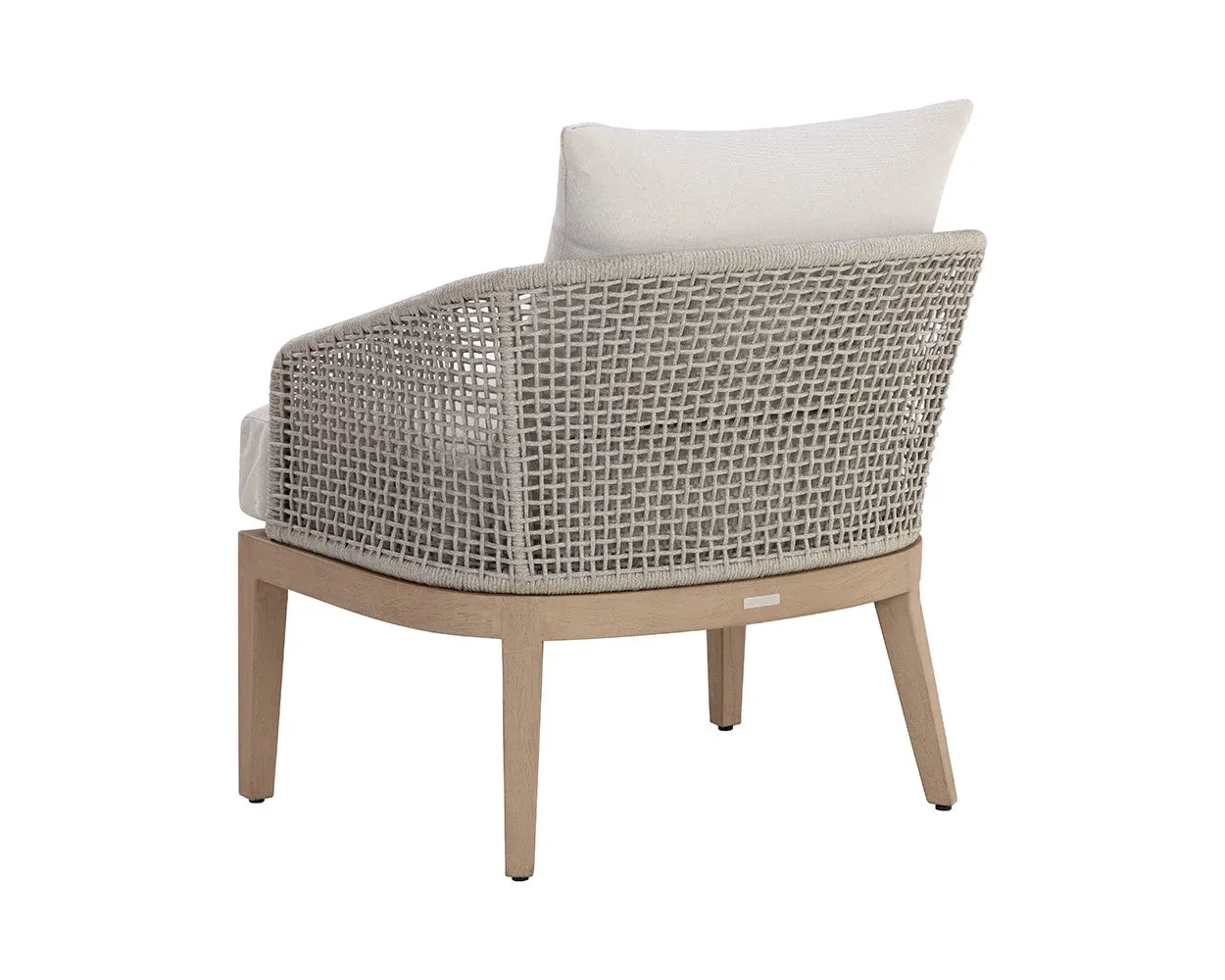Ukiah Gray Accent Chair With Light Gray Cushions