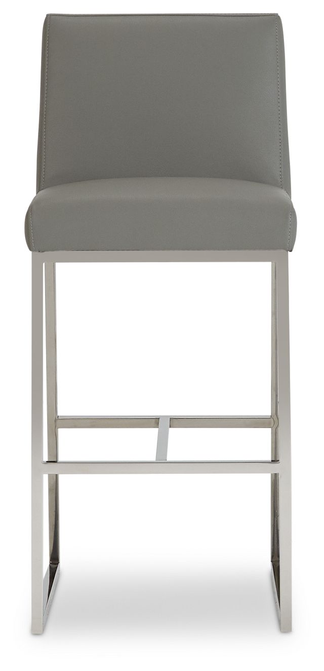 Miami Graymicro 30" Upholstered Barstool