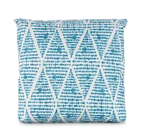 Foster Teal 18" Indoor/outdoor Square Accent Pillow