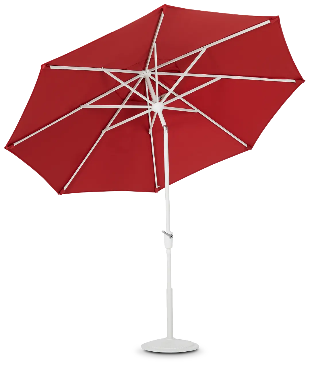 Capri Red Umbrella Set Capri Red Umbrella Set
