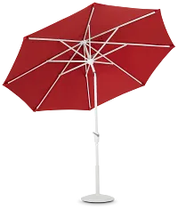 Capri Red Umbrella Set