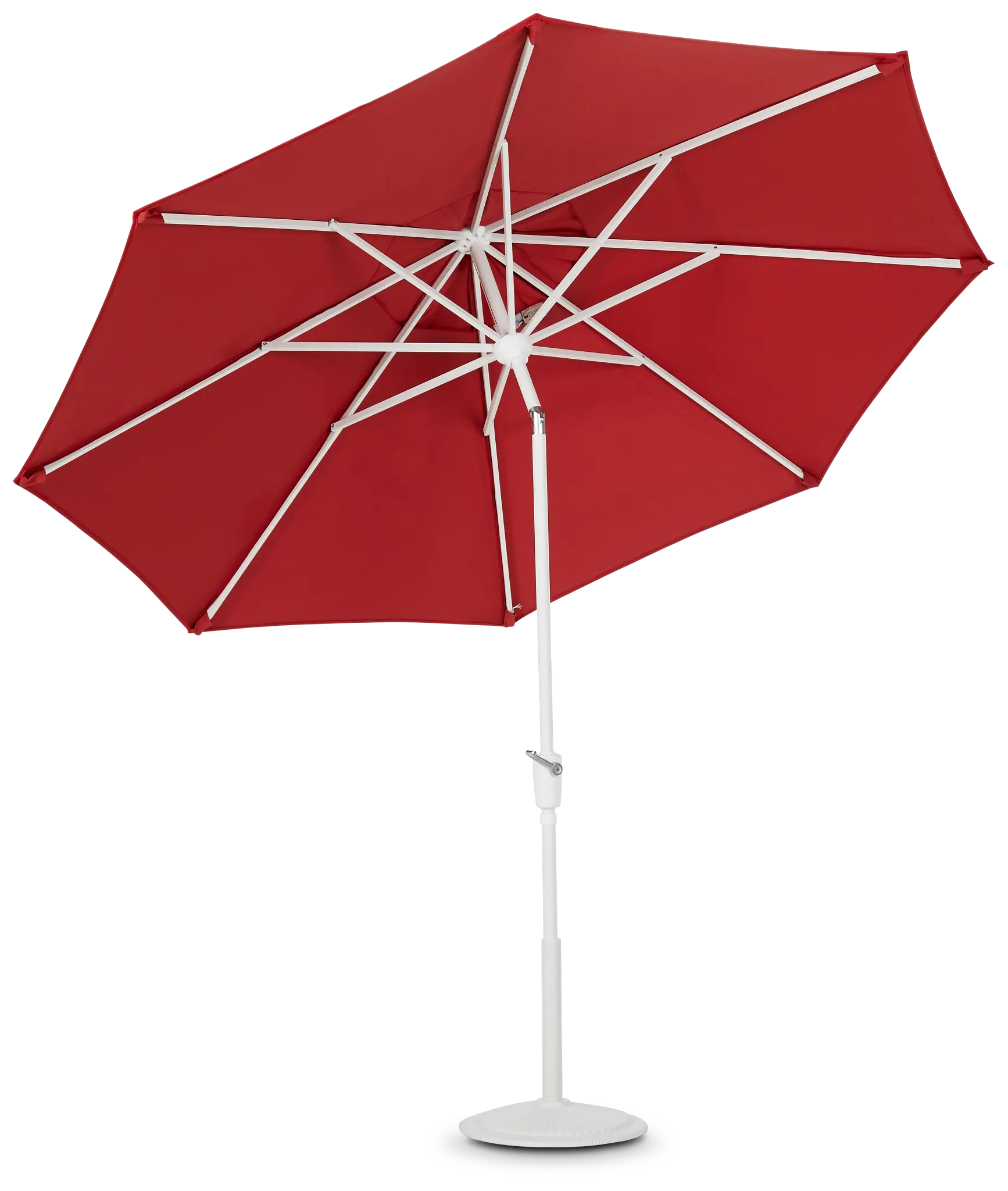 Capri Red Umbrella Set Capri Red Umbrella Set
