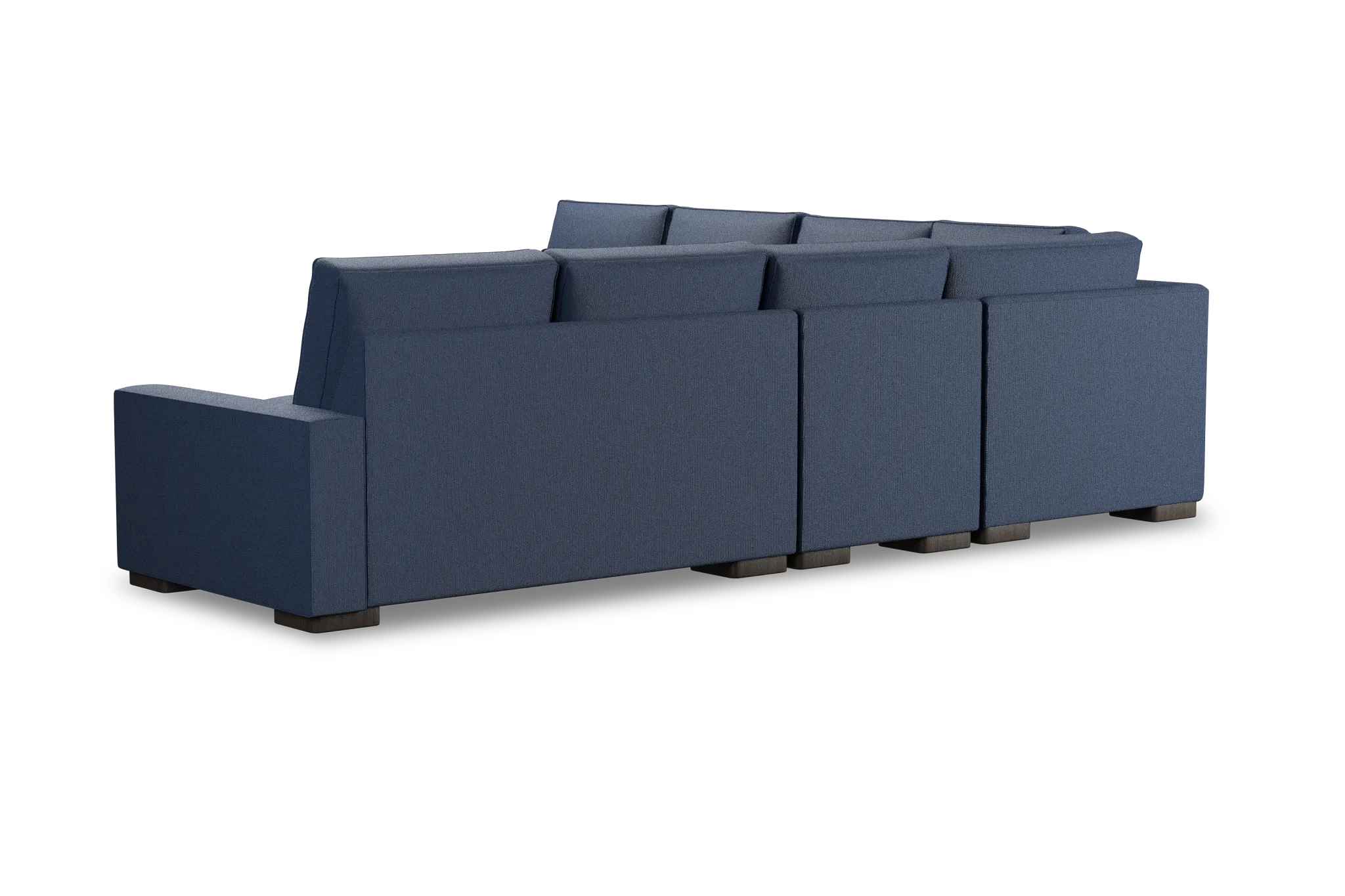 Edgewater Revenue Dark Blue Large Two-arm Sectional