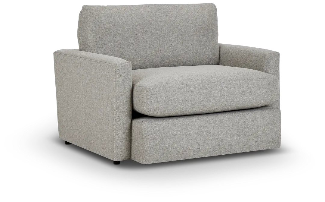 Noah Khaki Fabric Chair