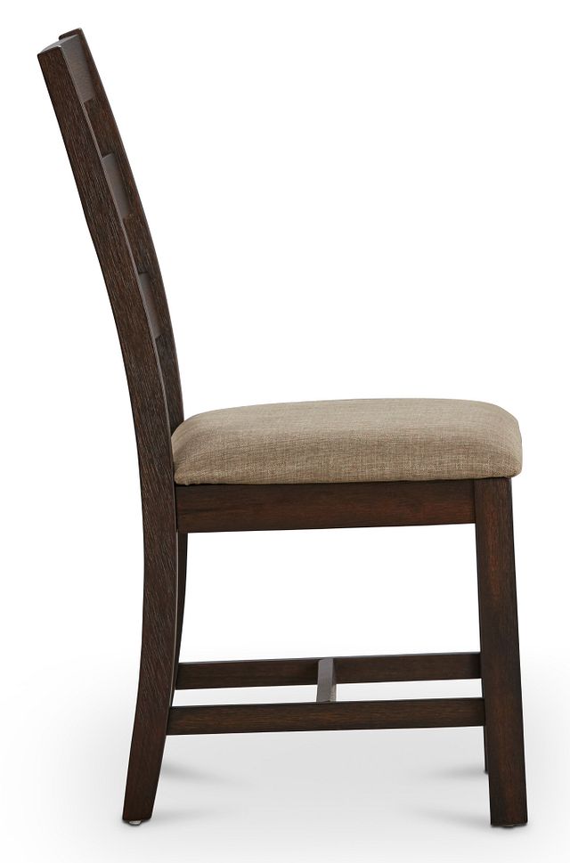 Holden Dark Tone Upholstered Side Chair Dining Room Chairs City Furniture Holden Dark Tone Upholstered Side Chair, Holden Outdoor Furniture