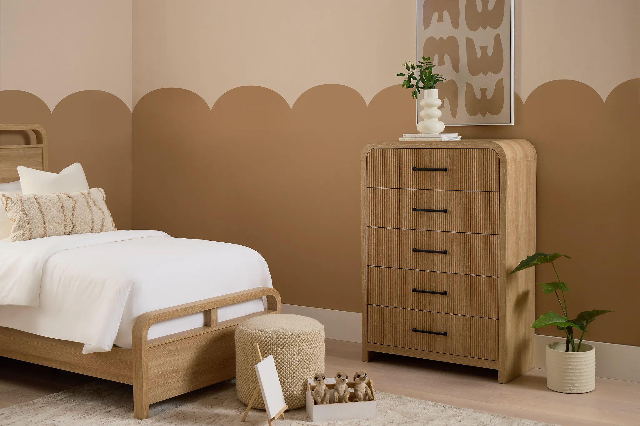 Lyndie Light Tone Drawer Chest