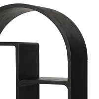 Xandra Black Bookcase