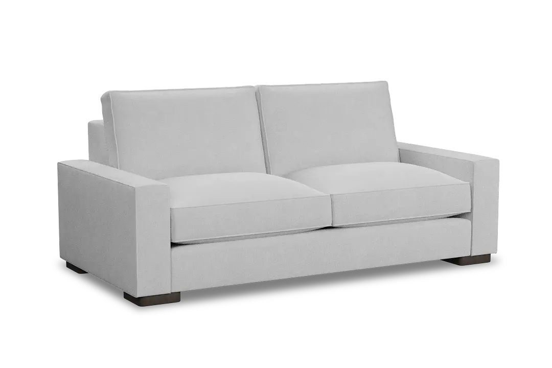 Edgewater Suave White 84" Sofa W/ 2 Cushions Edgewater Suave White 84" Sofa W/ 2 Cushions